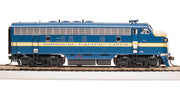 Broadway Limited Imports HO EMD F7 A/B, MP 587/587B, Eagle Scheme, A-unit Paragon4 Sound/DC/DCC, Unpowered B — product view 4