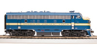 Broadway Limited Imports HO EMD F7 A/B, MP 587/587B, Eagle Scheme, A-unit Paragon4 Sound/DC/DCC, Unpowered B — product view 4