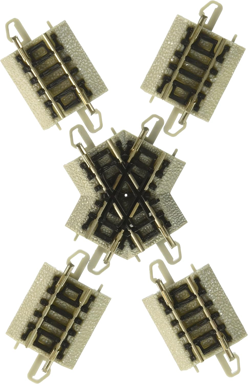 Bachmann 44842 N-scale 60-degree E-Z Track crossing