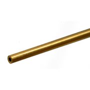 K&S 8205 actual round brass tube with 1/8 inch outside diameter