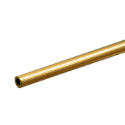 K&S 8206 actual round brass tube with 5/32 inch outside diameter