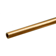 K&S 8207 actual Round Brass Tube 3/16 in OD × .029 in Wall × 12 in