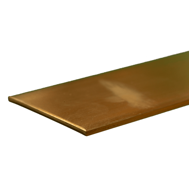 K&S 8229 actual Brass Strip .093 in Thick × 2 in Wide × 12 in