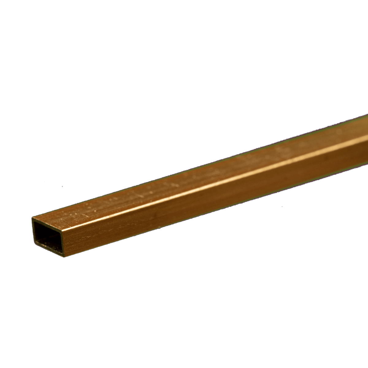 K&S 8264 Rectangular Brass Tube – 1/8 x1/4 inch x12 Inch– product image