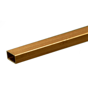 K&S 8268 Rectangular Brass Tube 3/16 × 3/8 in × 12 in actual brass product photograph