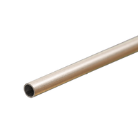 Round Aluminum Tube: 9/16" OD x 0.029" Wall x 12" Long (1 Piece) — exact K&S Engineering product image