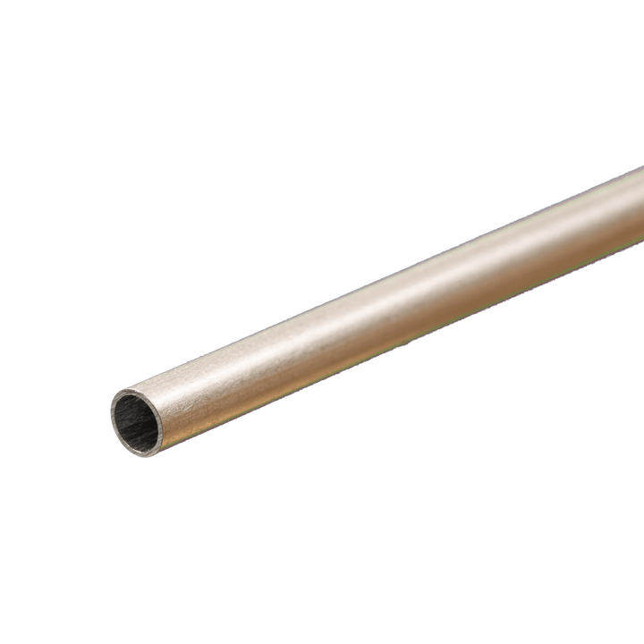 Round Aluminum Tube: 9/16" OD x 0.029" Wall x 12" Long (1 Piece) — exact K&S Engineering product reference