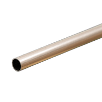 Round Aluminum Tube: 5/8" OD x 0.029" Wall x 12" Long (1 Piece) — exact K&S Engineering product image