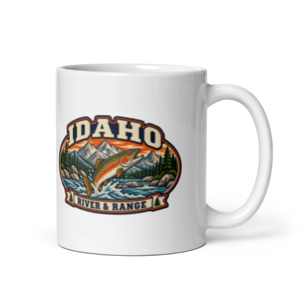 Idaho Heritage Badge Coffee Mug – 11 oz product mockup