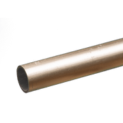 K&S 83034 Round Aluminum Tube – 7/16in × 12in, 1 Piece– product image 1