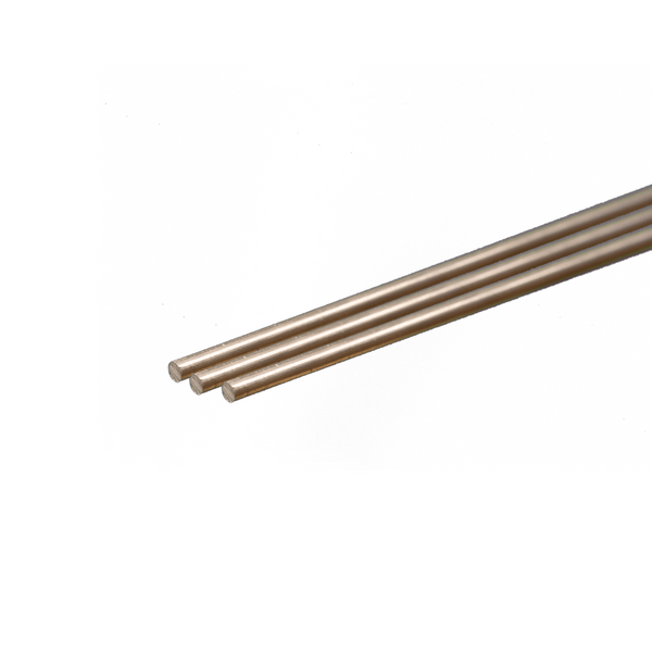 K&S 83041 Round Aluminum Rod – 1/16in × 12in, 3 Pieces