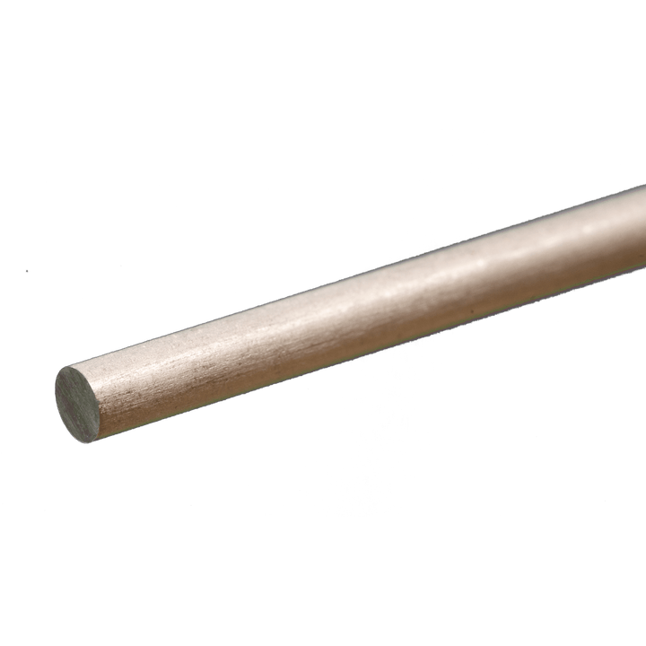 Round Aluminum Rod: 3/16" OD x 12" Long (1 Piece) — exact K&S Engineering product reference