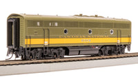 Broadway Limited Imports HO EMD F3B, CN 9004, Olive Green & Imitation Gold, No-Sound / DCC-Ready — product view 4