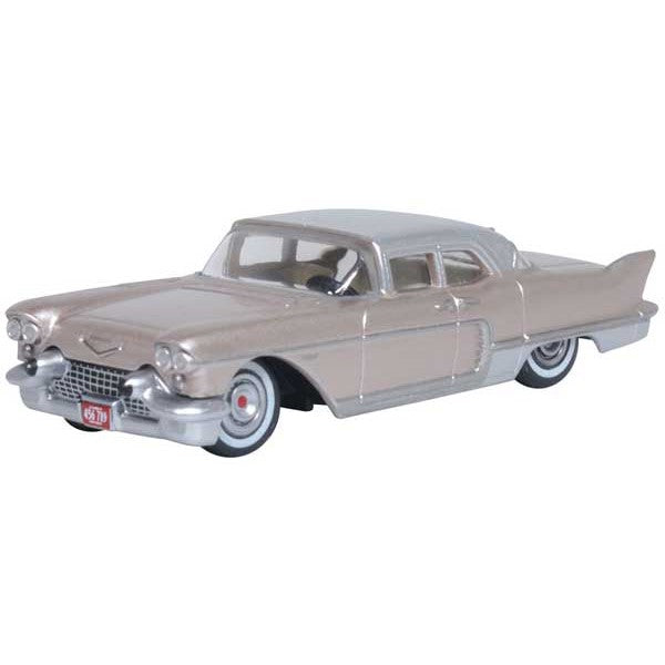 Oxford HO Scale Cadillac Eldorado Brougham 1957 Sandalwood — exact Oxford Diecast product image