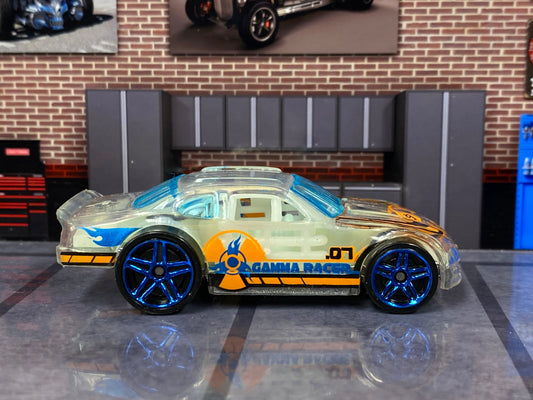 Loose Hot Wheels - Stockar - Transparent, Black and Orange