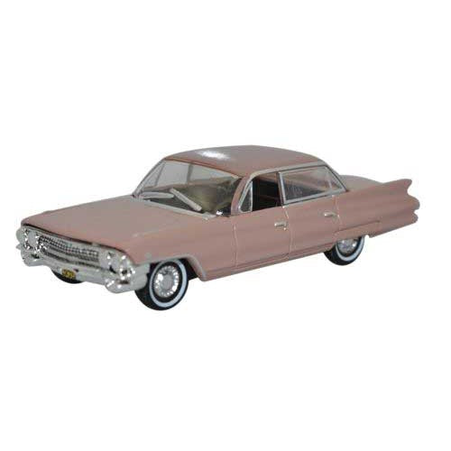 Oxford HO Scale Cadillac Sedan de Ville 1961 Topaz Metallic — exact product view