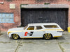 Loose Hot Wheels - 1970 Chevy Chevelle SS Wagon - Pearl White HURST Shifter Livery