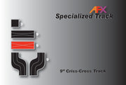 AFX 9-Inch Crisscross HO Slot Car Track – Pair — official AFX product view 2