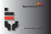 AFX 9-Inch Crisscross HO Slot Car Track – Pair — official AFX product view 2