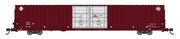 Bluford Shops N 86601 86' Auto Parts Double Door Box Car, Santa Fe #36706 — manufacturer reference