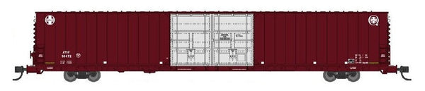 Bluford Shops N 86601 86' Auto Parts Double Door Box Car, Santa Fe #36706 — manufacturer reference