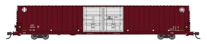 Bluford Shops N 86601 86' Auto Parts Double Door Box Car, Santa Fe #36706 — manufacturer reference