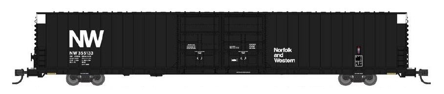 Bluford Shops N 86661 86' Auto Parts Double Door Box Car, Norfolk and Western #355181 — manufacturer reference