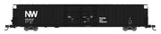 Bluford Shops N 86661 86' Auto Parts Double Door Box Car, Norfolk and Western #355181 — manufacturer reference