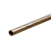 Round Stainless Steel Tube: 3/16" OD x 22 Gauge x 12" Long (1 Piece) — exact K&S Engineering product image