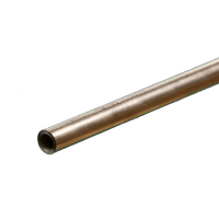 Round Stainless Steel Tube: 3/16" OD x 22 Gauge x 12" Long (1 Piece) — exact K&S Engineering product image