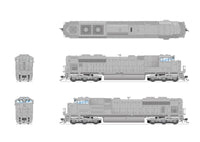 Broadway Limited Imports HO EMD SD70ACe, Unpainted, Low Headlight, No-Sound / DCC-Ready — product view 2