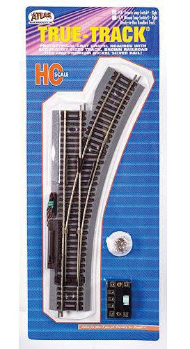 Atlas HO 481 True-Track Right Hand Remote Snap-Switch — manufacturer reference