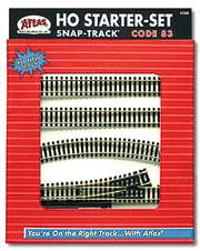Atlas HO 588 Code 83 Track Starter Set — manufacturer reference