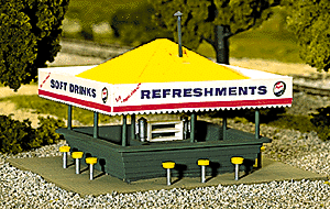 Atlas HO 715 Refreshment Stand Kit — manufacturer reference