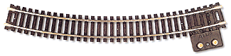 Atlas HO 845 Code 100 18" Radius Curve Terminal Track — manufacturer reference