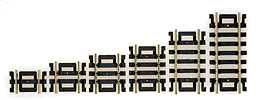 Atlas HO 847 Code 100 Straight Snap-Track Assortment (12) — manufacturer reference