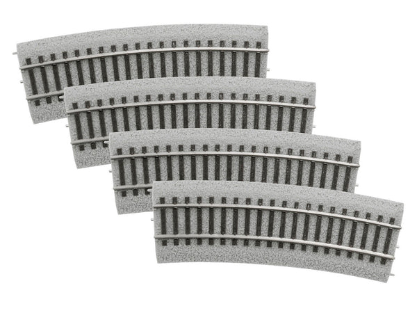 Lionel HO Scale 20" Radius half curve MagneLock Track (4) – 8768064 — exact product reference