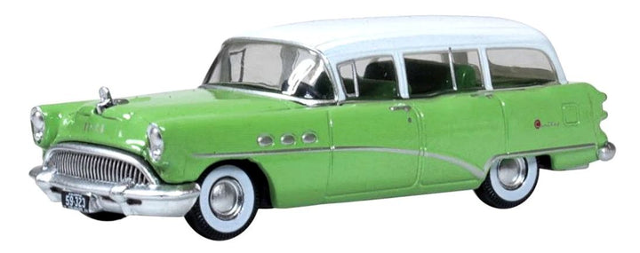 Oxford Diecast 87BCE54003 1954 Buick Century Estate Wagon – HO Scale