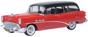 Actual Oxford Diecast 87BCE54004 1954 Buick Century Estate Wagon three-quarter view
