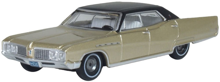 Oxford Diecast 87BE68001 1968 Buick Electra 225 – HO Ivory Gold Mist