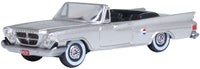 Actual Oxford Diecast 87CC61007 1961 Chrysler 300G Convertible, Open three-quarter view
