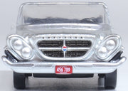 Actual Oxford Diecast 87CC61007 1961 Chrysler 300G Convertible, Open front view