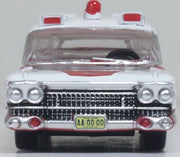 Oxford 87CM59001 1959 Miller-Meteor Ambulance, Approximately 1:100 scale, front view