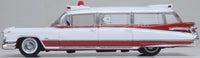 Oxford 87CM59001 1959 Miller-Meteor Ambulance, Approximately 1:100 scale, driver-side profile