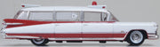 Oxford 87CM59001 1959 Miller-Meteor Ambulance, Approximately 1:100 scale, passenger-side profile