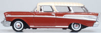 Oxford 87CN57008 1957 Chevrolet Nomad in Adobe Beige/Sierra Gold, 1:87 model, driver-side profile