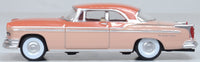 Oxford 87CNY55002 1955 Chrysler New Yorker St. Regis in Desert Sand/Canyon Tan, 1:87 model, driver-side profile