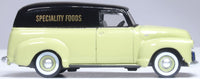 Oxford 87CV50004 1950 Chevrolet Panel Van Speciality Foods, 1:87 scale, passenger-side profile