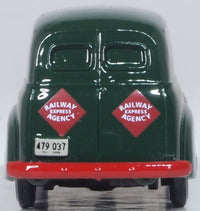 Oxford 87CV50005 1950 Chevrolet Panel Van Railway Express Agency, 1:87 scale, rear view