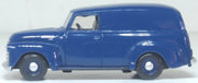 Oxford 87CV50006 1950 Chevrolet Panel Van, Mariner Blue, 1:87 scale, driver-side profile